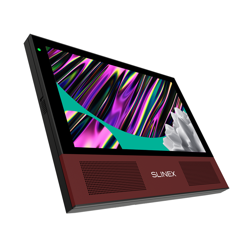 Marsala Slinex Sonik 7 – video intercom with two powerful speakers, replaceable color panels and big screen